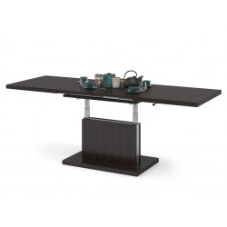 ASTON wenge, rozkládací, zvedací konferenční stůl, stolek